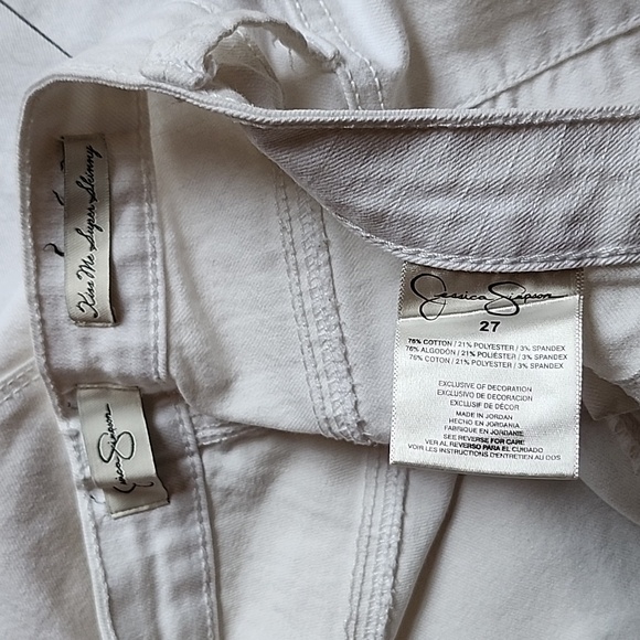 Jessica Simpson Kiss Me Super Skinny white - Picture 3 of 9